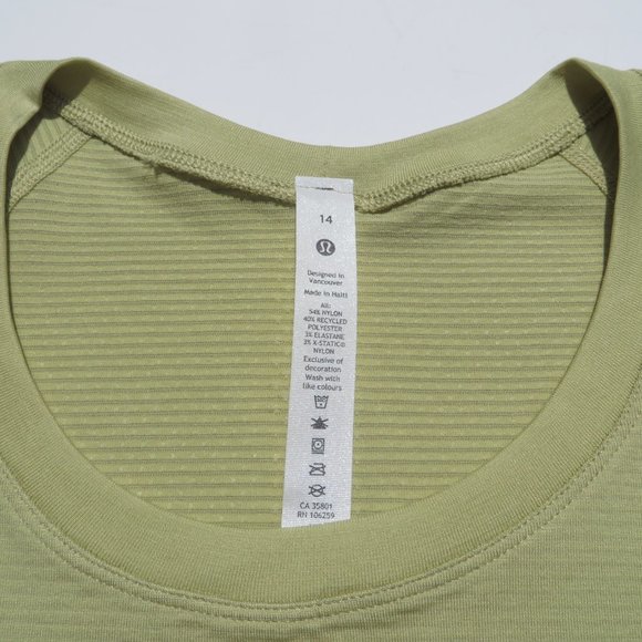 Lululemon Swiftly Tech Short Sleeve SS 2.0 Shirt 14 NEW Women Tee t-shirt NWT - Picture 4 of 12